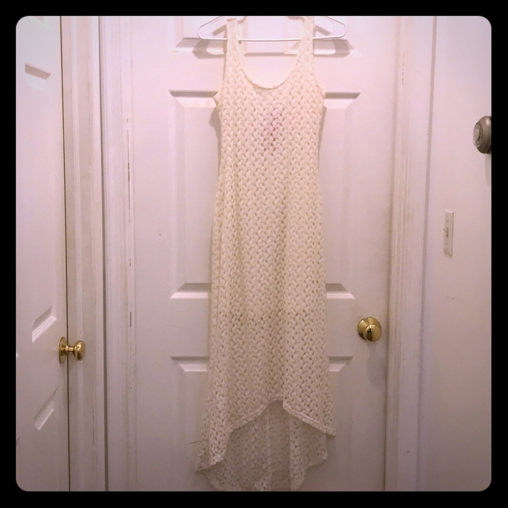 Long white dress